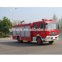 Dongfeng 4 * 2 unidad Water Fire truck para 2-14 metros cúbicos